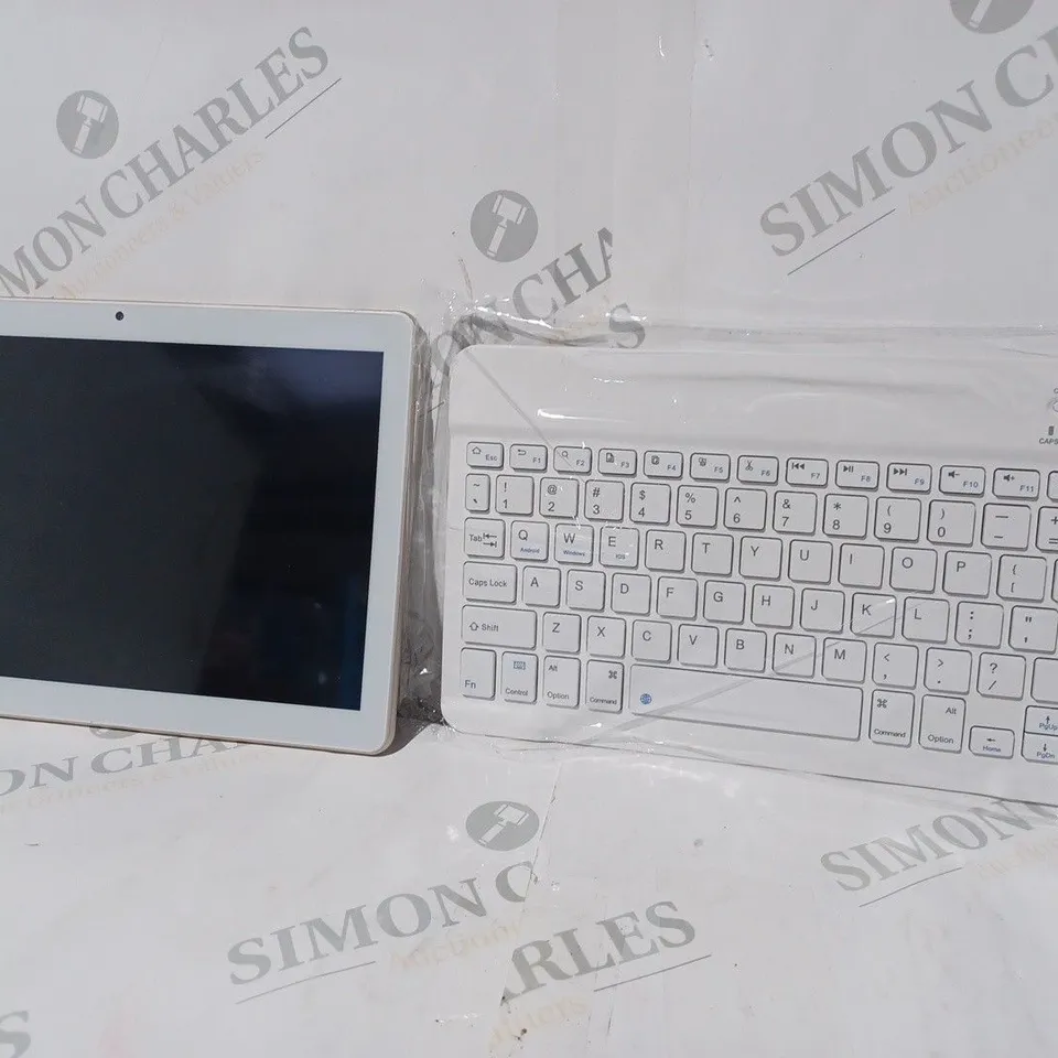 BOXED TOSCIDO ROSE GOLD TABLET WITH WIRLESS KEYBOARD