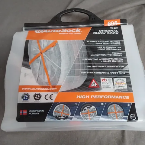 AUTOSOCK THE ORIGINAL SNOW SOCK – TYRE TRACTION AID FOR CARS