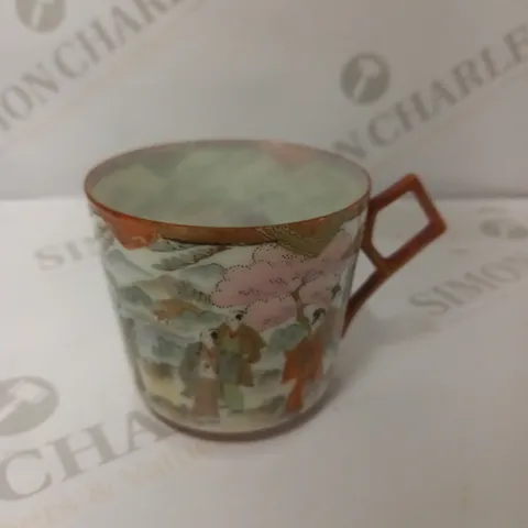 DESIGNER ORIENTAL STYLE MINIATURE MUG
