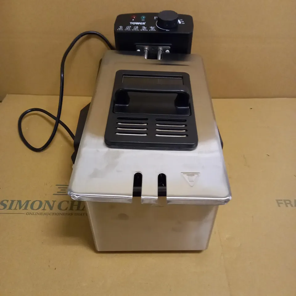 TOWER STAINLESS STEEL DEEP FAT FRYER 