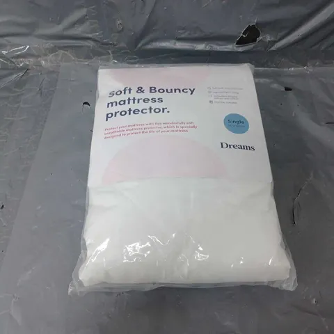 DREAMS SOFT & BOUNCY MATTRESS PROTECTOR - SINGLE 