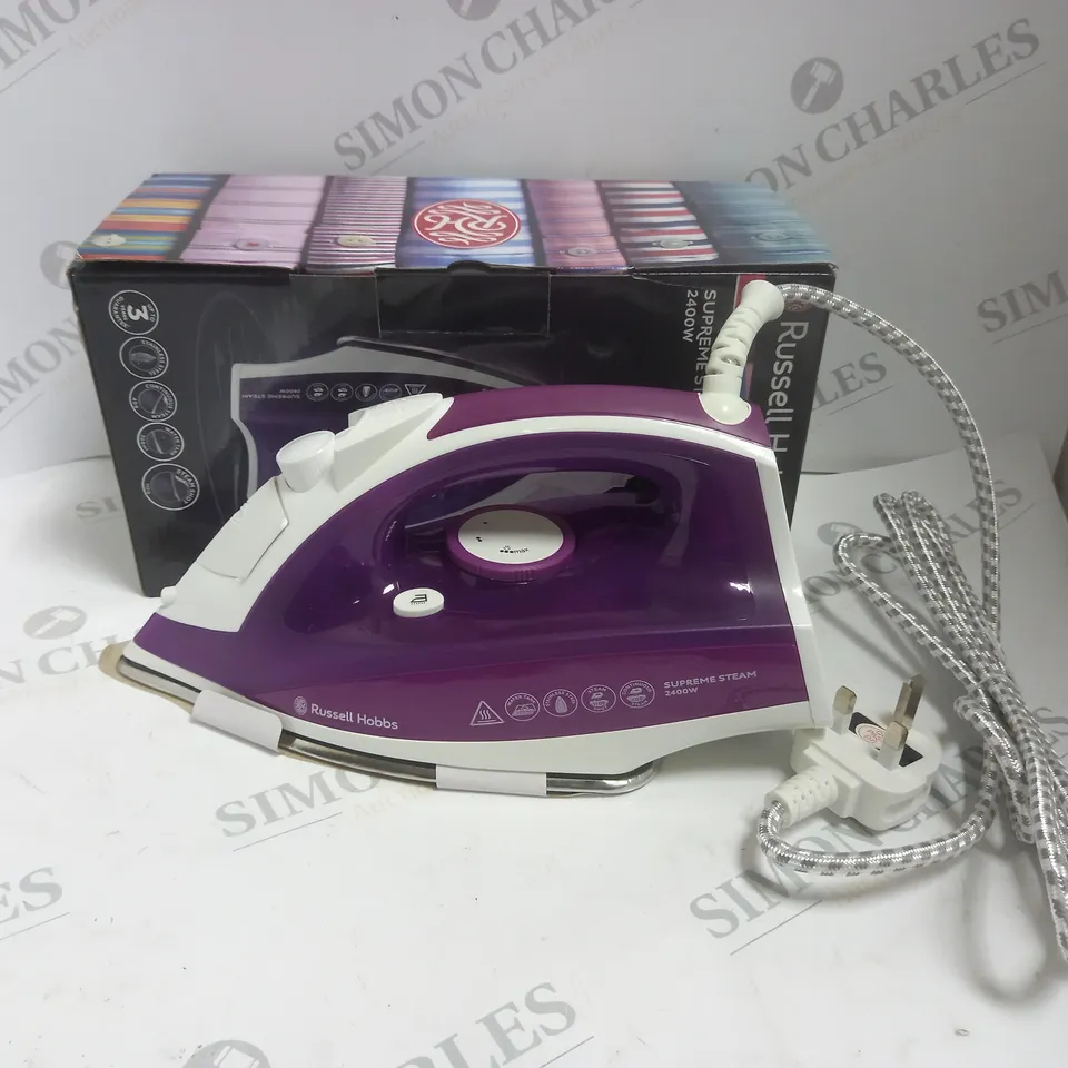 RUSSELL HOBBS SUPREME STEAM 2400W IRON