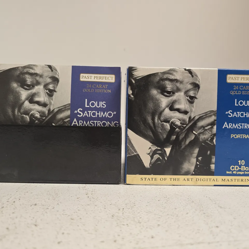 LOUIS ARMSTRONG PORTRAIT – 10 CD BOX SET, PAST PERFECT GOLD EDITION