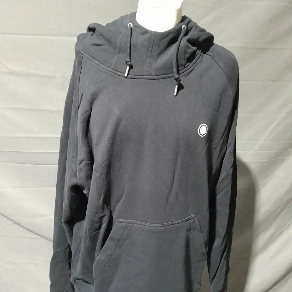 PRETTY GREEN CASCADE HOODY IN BLACK SIZE XL 