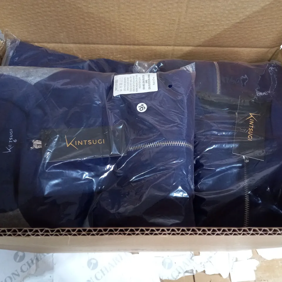 BOX OF APPROX. 10 KINTSUGI-0003 NAVY CAPES