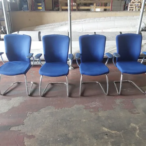 SET OF 4 KOMAC CHAIRS