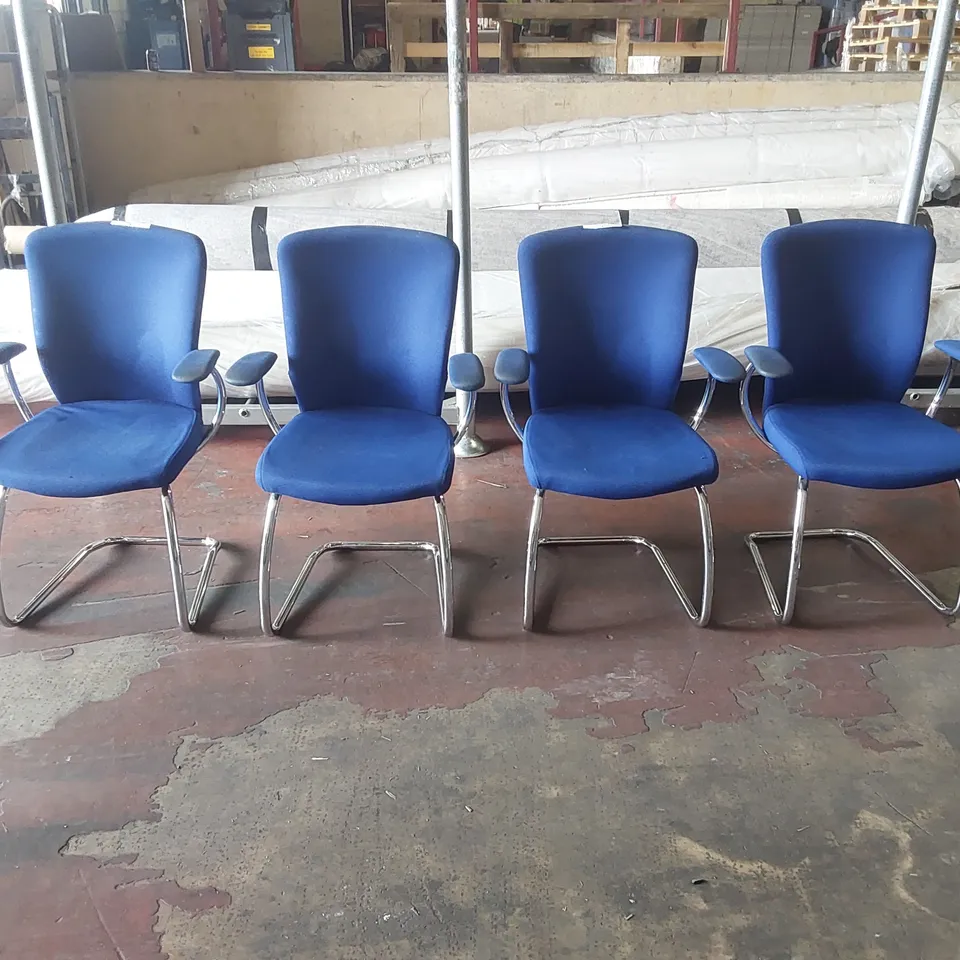 SET OF 4 KOMAC CHAIRS