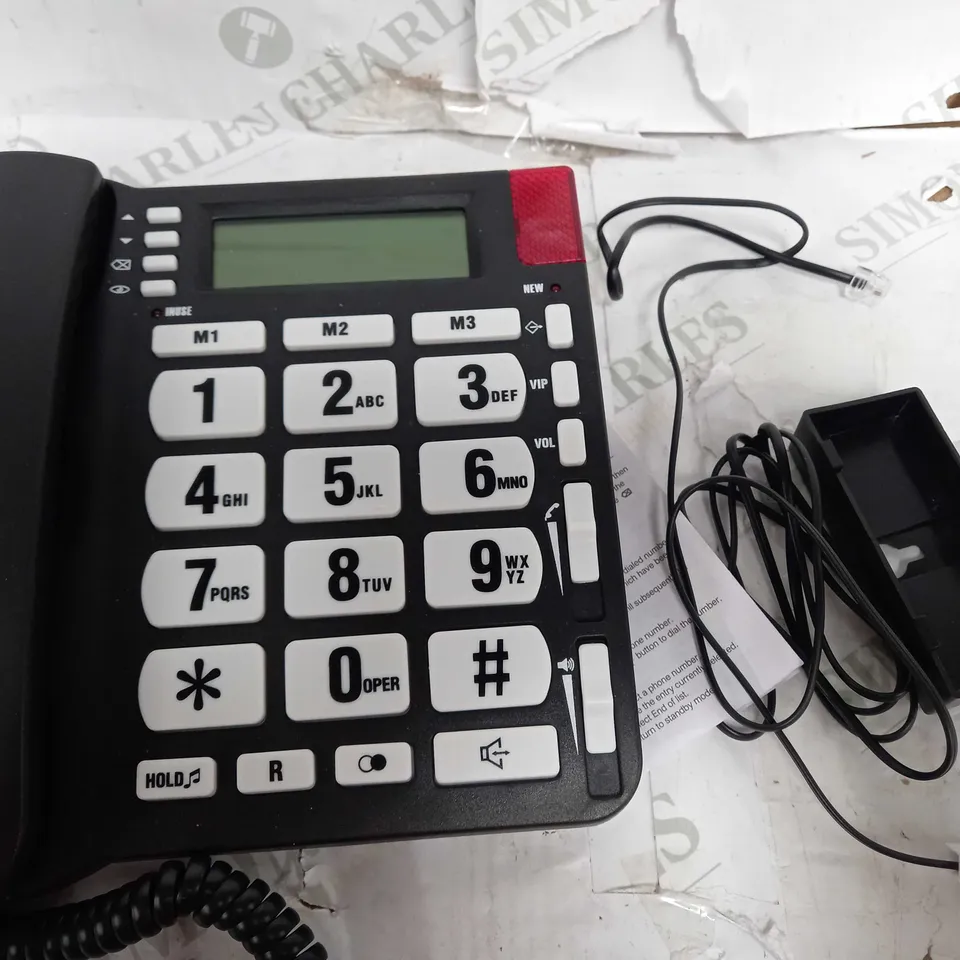 ASDA TECH BIG BUTTON LANDLINE PHONE