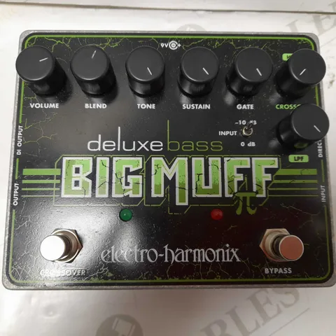 ELECTRO-HARMONIX DELUXE BASS BIG MUFF PI BASS EFFECTS PEDAL