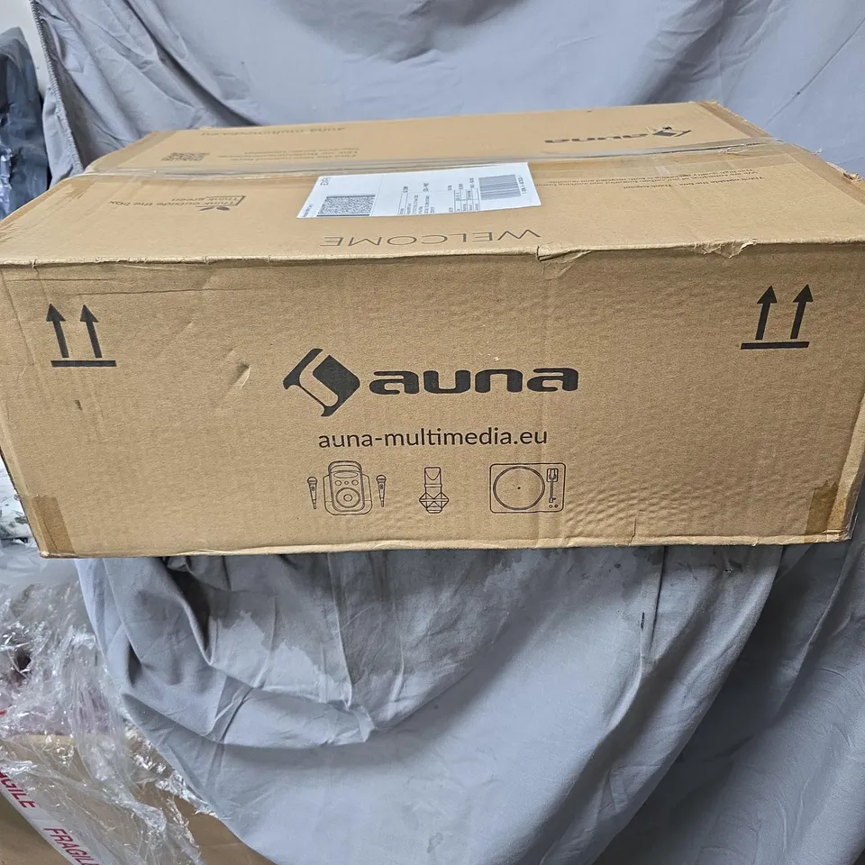 AUNA CD 708 HIFI AMPLIFIER BOXED WITH MANUAL AND REMOTE