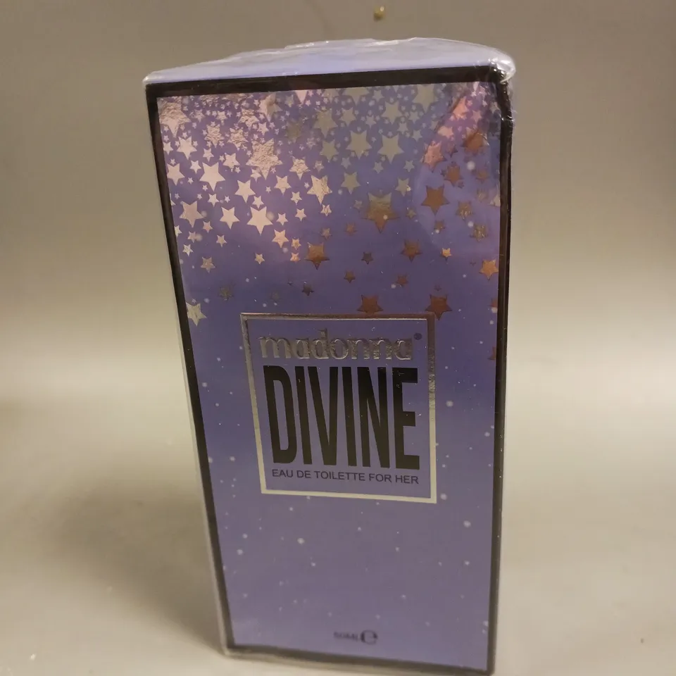 BOXED AND SEALED MADONNA DIVINE EAU DE TOILETTE 50ML