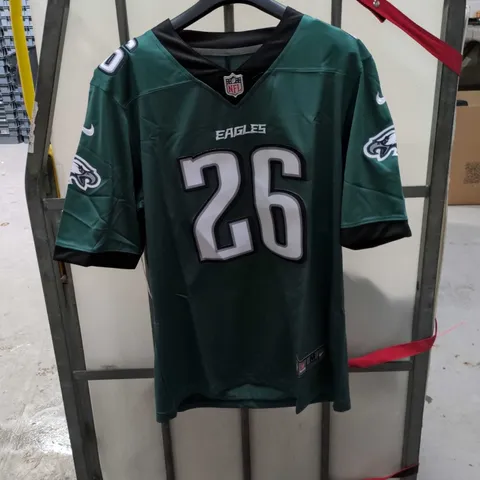 PHILADELPHIA EAGLES SAQUON BARKLEY JERSEY, NO. 26, GREEN