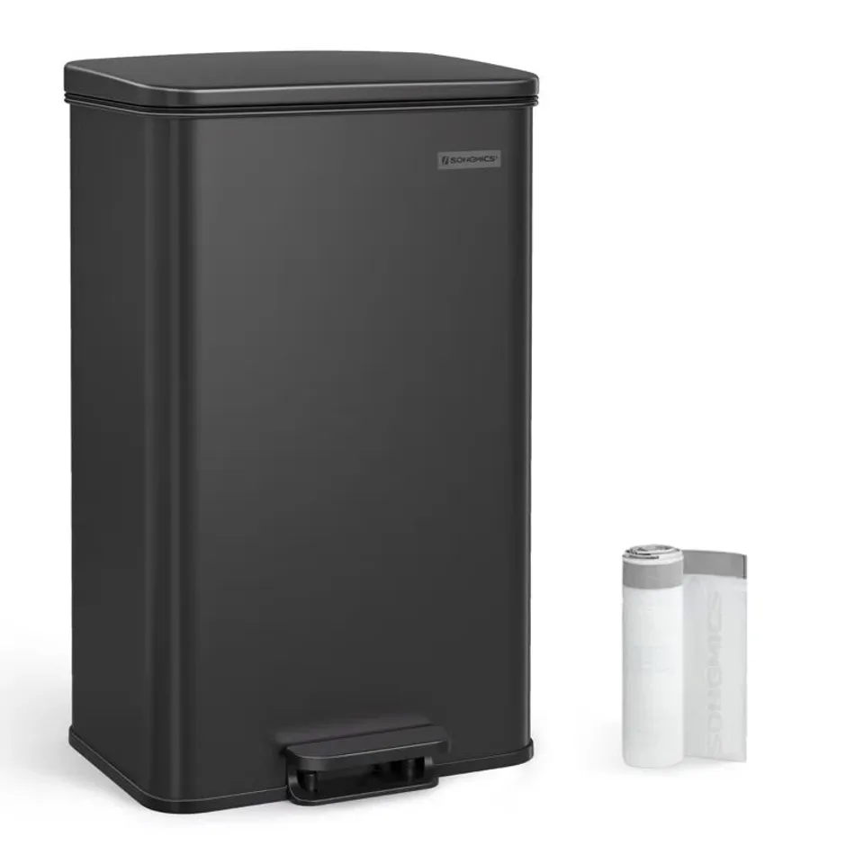 BOXED RASHAN STEP ON TRASH CAN - 40L (1 BOX)