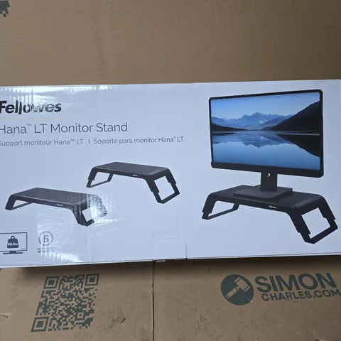 FELLOWES HANA LT MONITOR STAND – BOXED