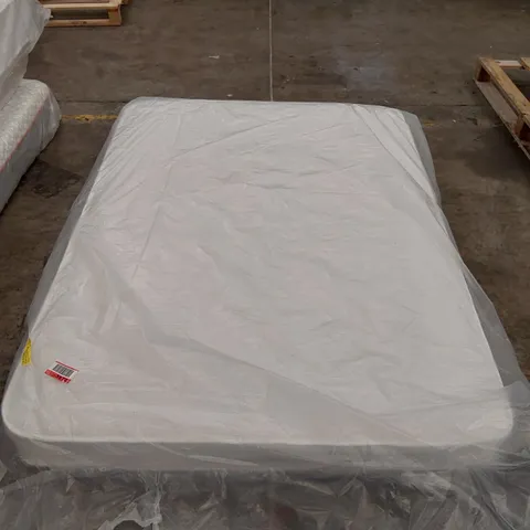 QUALITY BAGGED 4'6" DOUBLE ROSEBURY OPEN COIL MATTRESS 