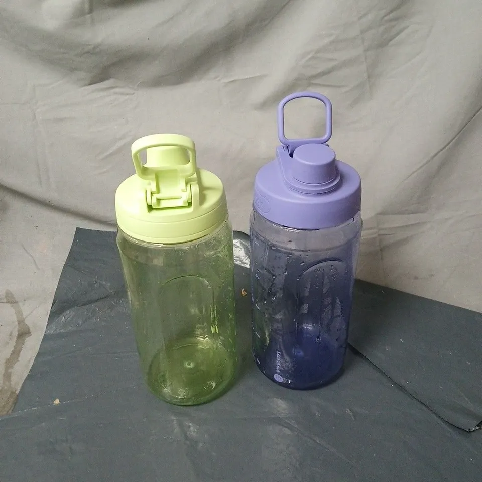 LOCKNLOCK SET OF 2 1.5L WATER BOTTLES BOXED