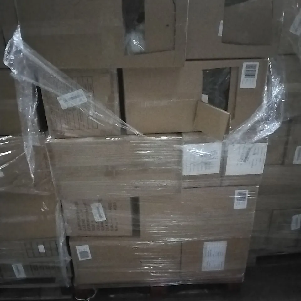A PALLET TO CONTAIN APPROXIMATELY 85 BRAND NEW DESIGNER WOMEN'S CLOTHES WHICH INCLUDE; JD WILLIAMS JUMPERS, DRESSES, SWIMSUITS ETC