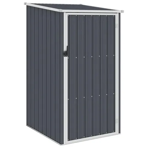 BOXED PEARCES GARDEN SHED 87×98×159CM GALVANISED STEEL 