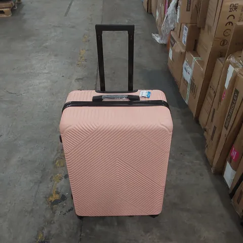 NEO PINK HARD SHELL LUGGAGE SUITCASE SET