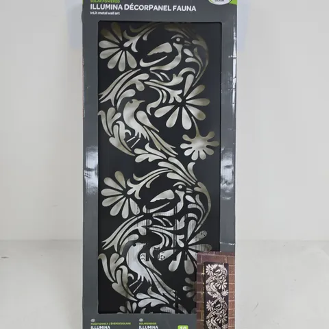 ILLUMINA DÉCORPANEL FAUNA SOLAR-POWERED WALL ART