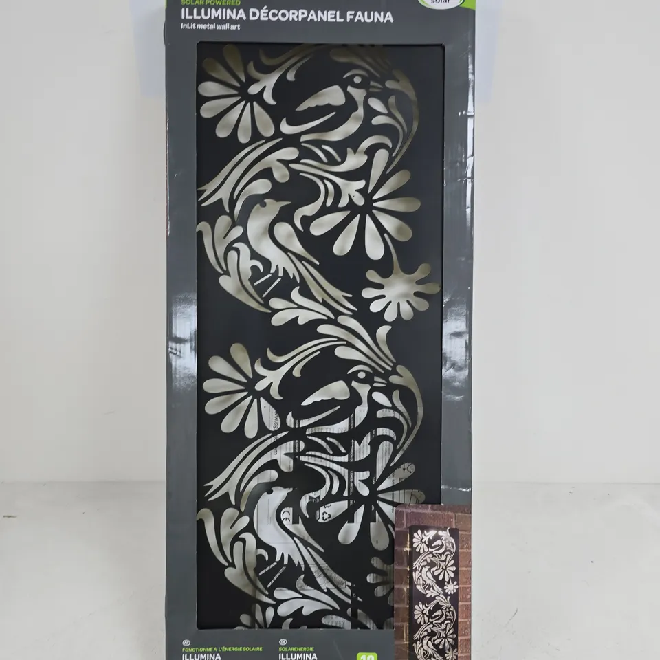 ILLUMINA DÉCORPANEL FAUNA SOLAR-POWERED WALL ART