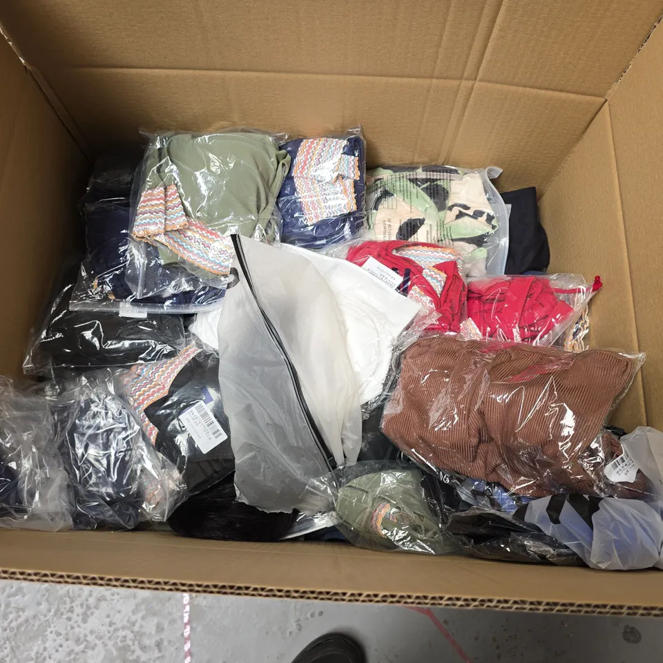 LARGE QUANTITY OF ASSORTED BAGGED CLOTHING ITEMS
