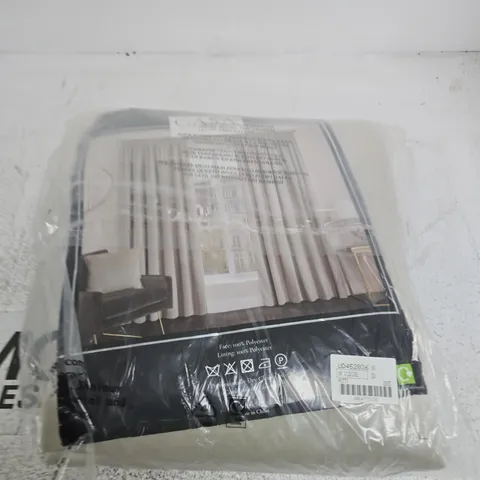 CASA HOME CURTAIN PAIR - FULLY LINED PENCIL PLEAT CURTAINS