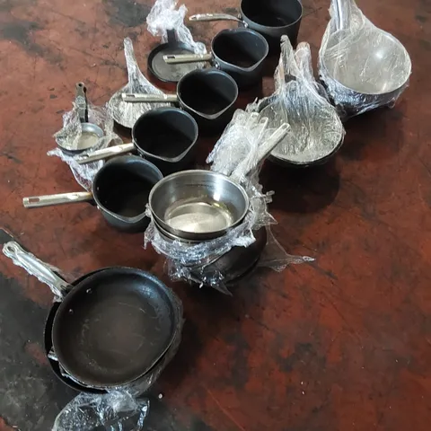 LOT TO CONTAIN A LARGE ASSORTMENT OF METAL POTS AND PANS - QUANTITY UNSPECIFIED
