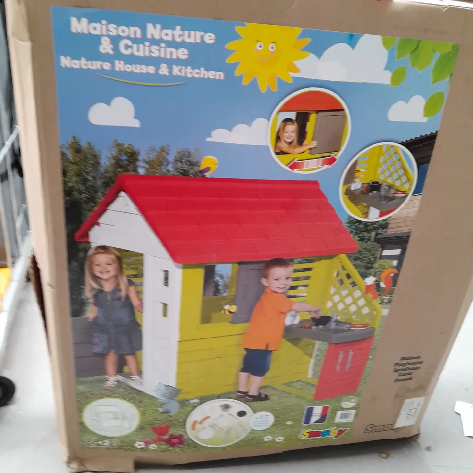 BOXED SMOBY NEO FRIENDS HOUSE & KITCHEN SET - COLLECTION ONLY RRP £419