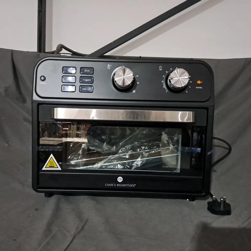 BOXED OUTLET COOK'S ESSENTIALS 21L AIRFRYER OVEN 