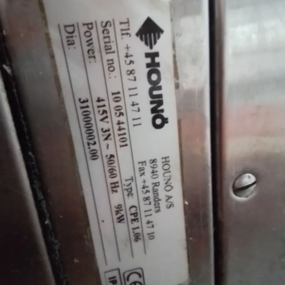 HOUNO  BKI COMBI-KING 6 TRAY COMBINATION OVEN Model CPE 1.06