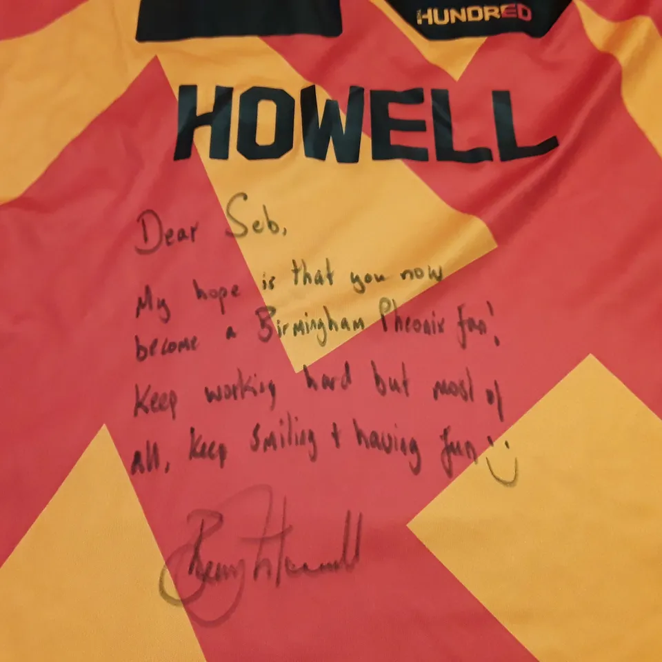 SIGNED BIRMINGHAM PHOENIX SPORTS SHIRT - GB M