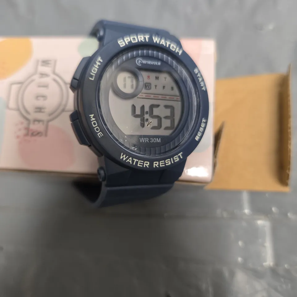 OFFCUP CHILDREN'S DIGITAL SPORT WATCH – BLUE 