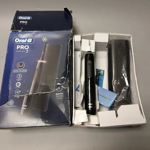 ORAL-B PRO SERIES 3 ELECTRIC TOOTHBRUSH