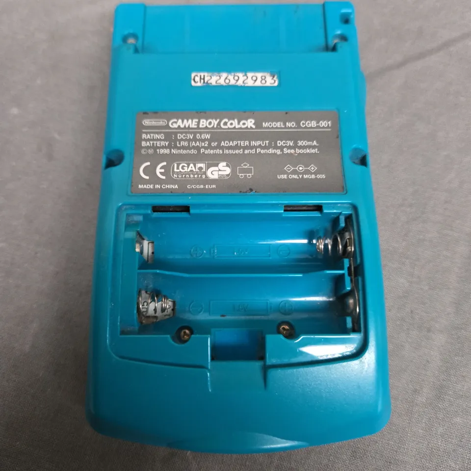 GAME BOY COLOUR CGB-001