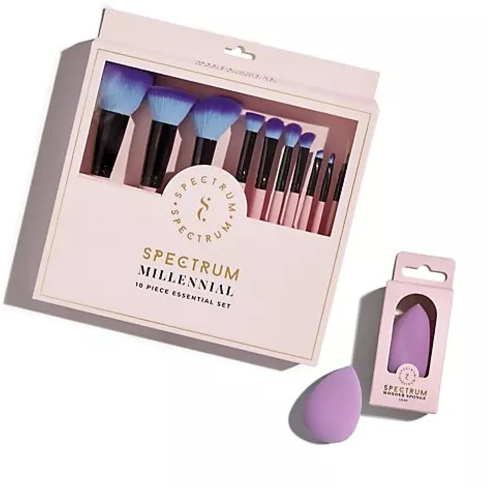SPECTRUM SIGNATURE BRUSH SET WITH BEAUTY BLENDER 