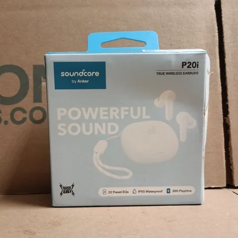 SOUNDCORE BY ANKER P20I TRUE WIRELESS EARBUDS – BOXED
