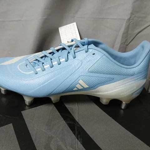 ADIDAS ADIZERO FOOTBALL BOOTS β LIGHT BLUE/WHITE, UK 6 (US 6.5)