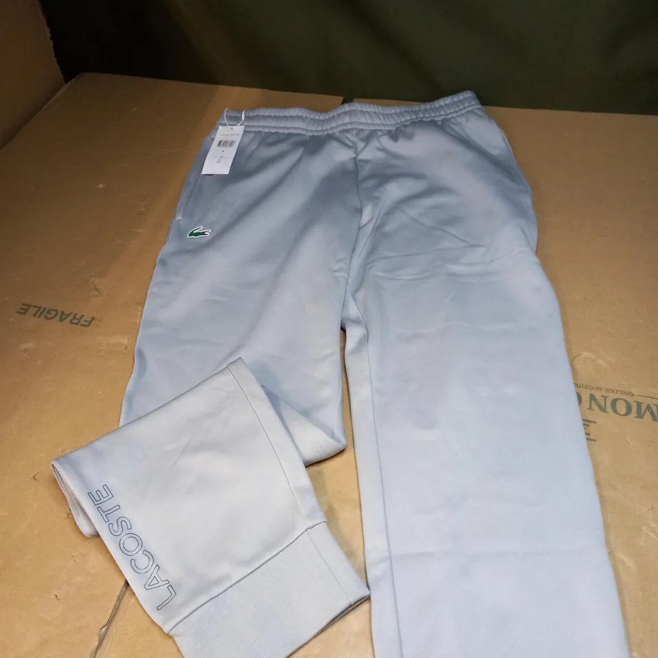 MENS LACOSTE SPORT GREY TRACKSUIT BOTTOMS SIZE UNSPECIFIED
