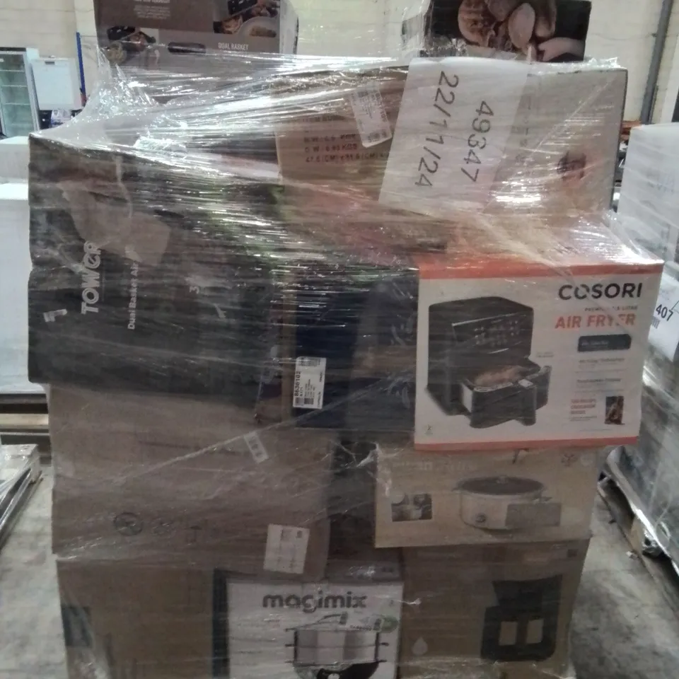 PALLET CONTAINING APPROXIMATELY 27  RAW ELECTRICAL ITEMS TO INCLUDE:
