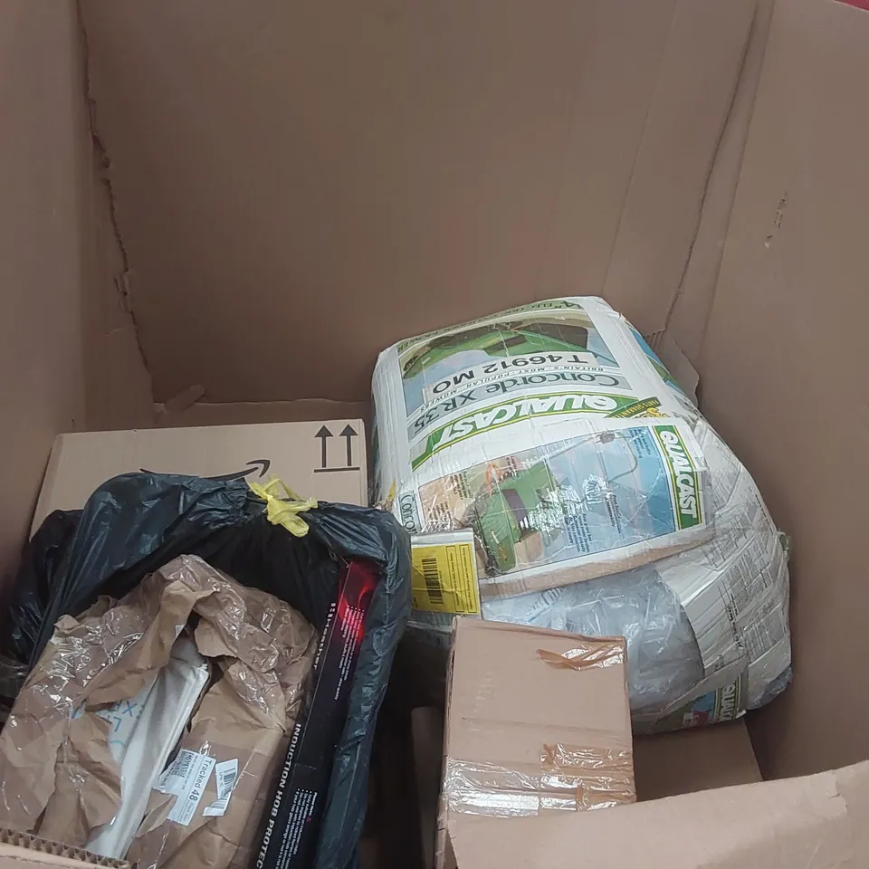 PALLET CONTAINING A LARGE QUANTITY OF ASSORTED ITEMS INCLUDING: BACKPACK, BABY WALKER, BABY'S PORTABLE CHAIR, MAGNETIC KITCHEN KNIFE BLOCK, MATTRESS ECT