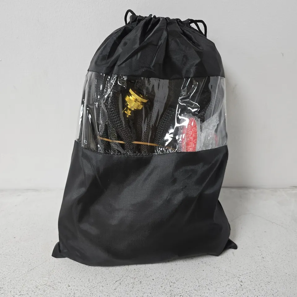 Garden Hose Quick Connection Kit with Brass Fittings – Drawstring Bag