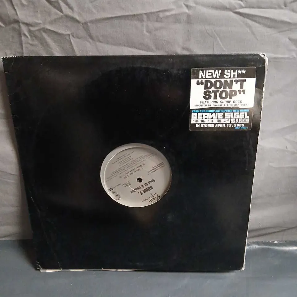 BEANIE SIGEL FEATURING SNOOP DOGG – DON'T STOP