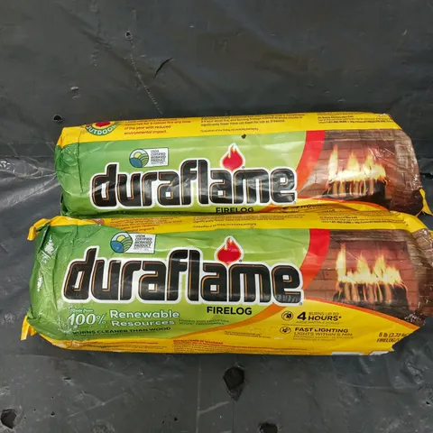 2 X DURAFLAME FIRE LOGS 