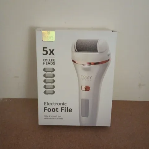 BOXED ESSY PREMIUM ELECTRONIC FOOT FILE