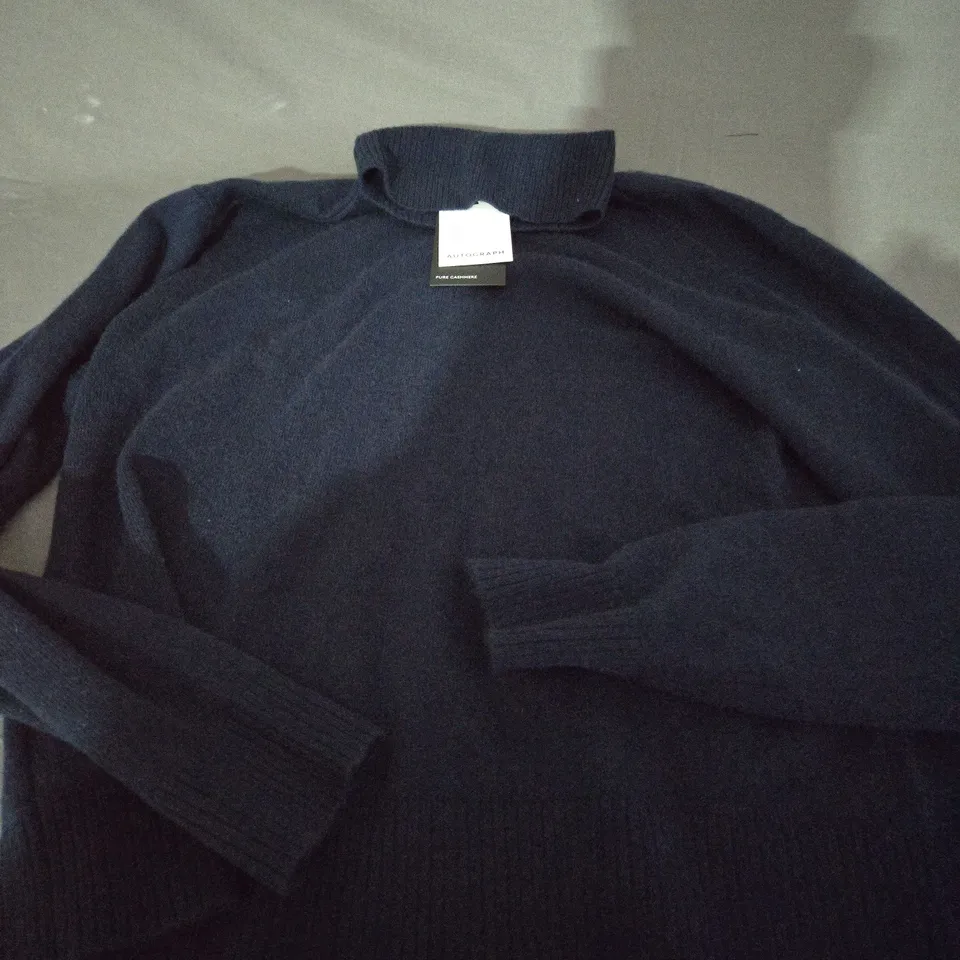 AUTOGRAPH PURE CASHMERE TURTLE NECK - SIZE 12