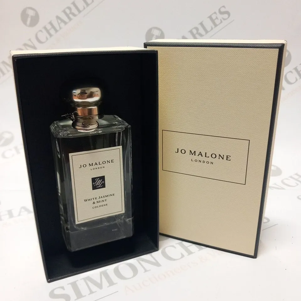 BOXED JO MALONE WHITE JASMINE AND MINT COLOGNE 100ML
