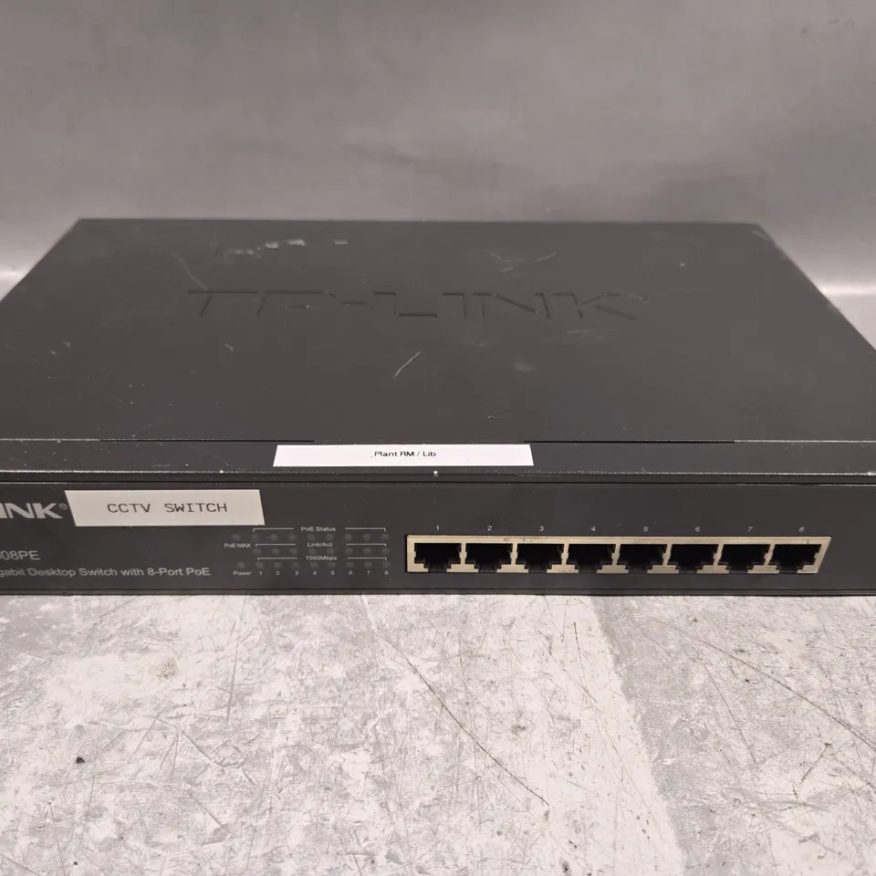 TP-LINK UNMANAGED 8 PORT ETHERNET SWITCH WITH POE