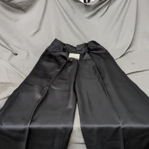 ALLSAINTS BLACK MYRTLE TROUSERS UK 4 TAGGED