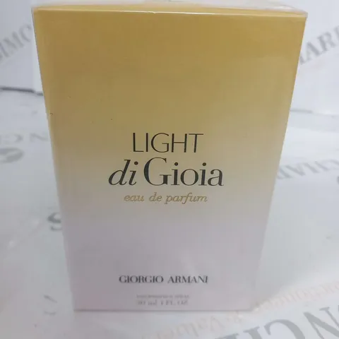 BOXED AND SEALED LIGHT DI GIOIA EAU DE PARFUM GIORGIO ARMANI 30ML